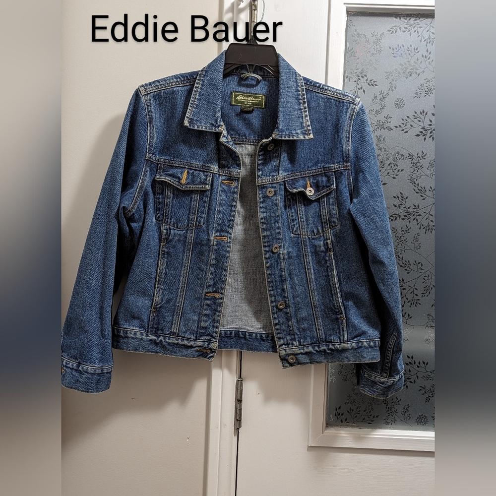 Eddie Bauer Jean Jacket size M